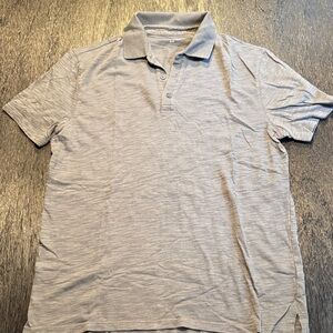 Vince Light Gray Polo Shirt